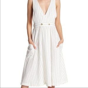 Free People | Dresses | Nwt Free People Outta Here Midi Medium Ivory |  Poshmark